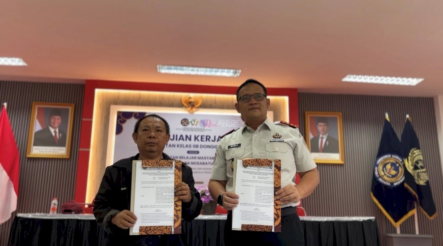 Penuhi Hak Pendidikan Warga Binaan, Rutan Donggala Gandeng PKBM Nosarara Nosabatutu