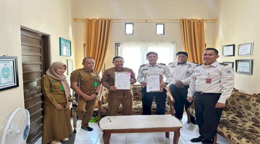 Bapas Amuntai dan Kelurahan Bitahan Perkuat Pelaksanaan Kerja Sosial dan Pelayanan Masyarakat untuk ABH