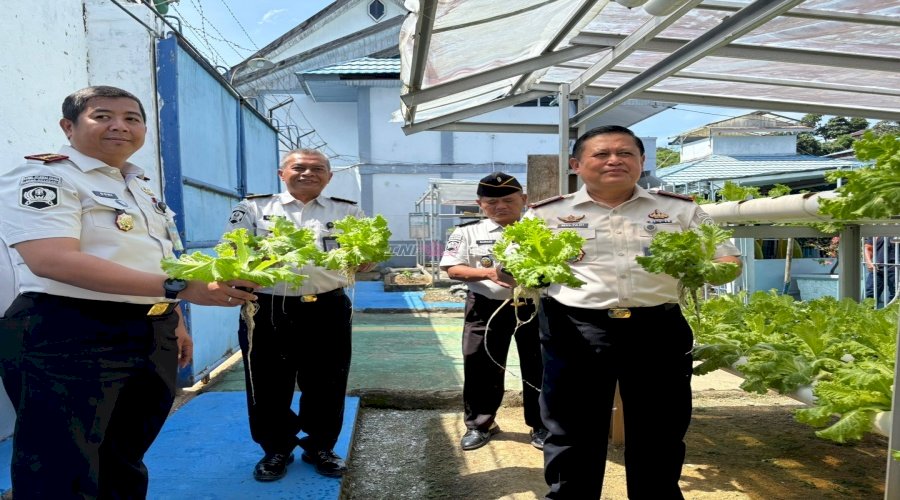Lapas Kotabaru Sambut Kunjungan Kakanwil Ditjenpas Kalsel, Tegaskan Komitmen Zero Handphone dan Narkoba