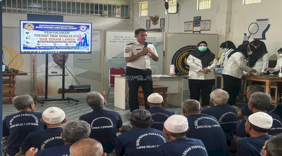 Hari Lansia Nasional, Lapas Kelas I Cipinang Tegaskan Komitmen Pelayanan bagi Warga Binaan Lansia