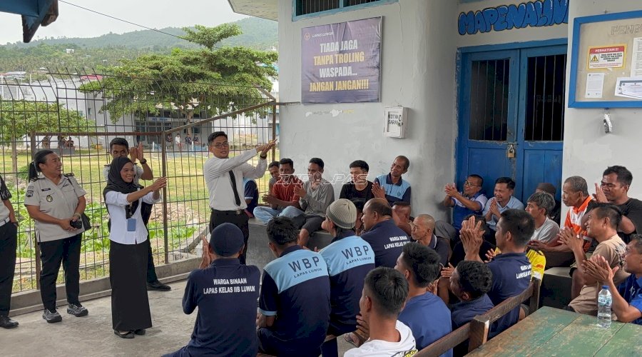 Lapas Luwuk Gencarkan Sosialisasi Pencegahan Hantavirus di Lingkungan Blok Hunian
