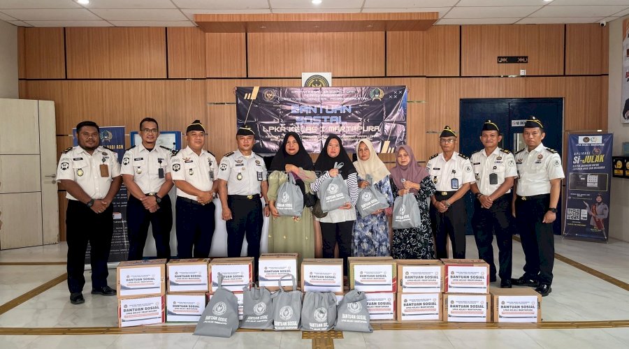 LPKA Martapura Salurkan Bansos kepada Masyarakat Sekitar, Wujud Kepedulian dan Pengabdian Sosial