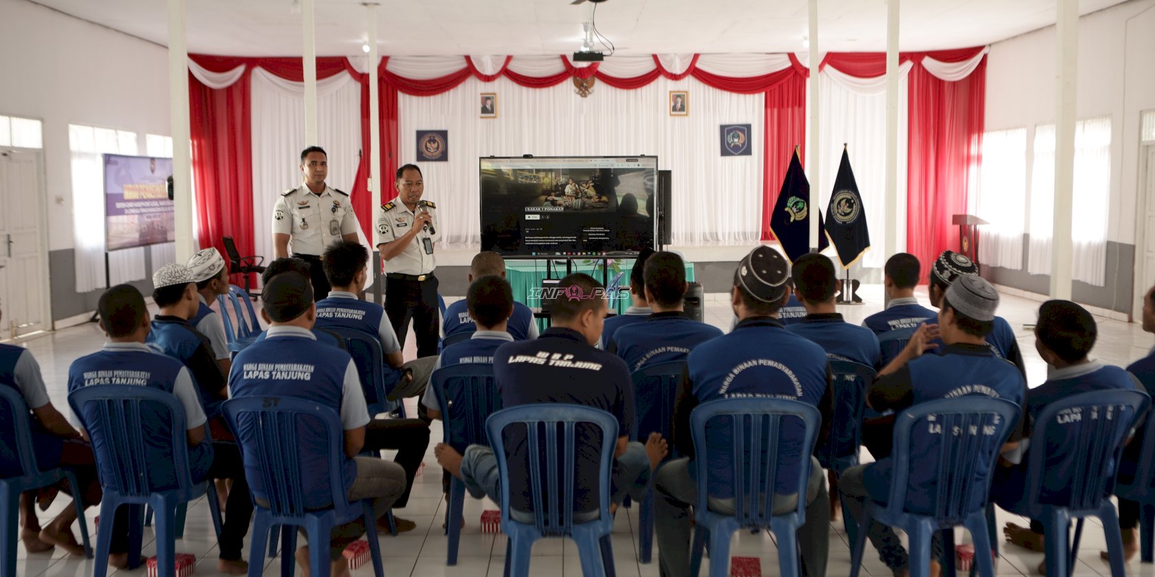 Lewat “The Movie Time”, Warga Binaan Lapas Tanjung Belajar dari Layar Kehidupan