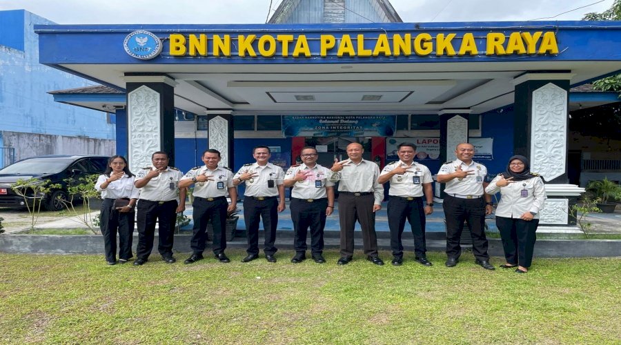 LPKA Palangka Raya Laksanakan Koordinasi dan Silaturahmi ke BNNK Palangka Raya