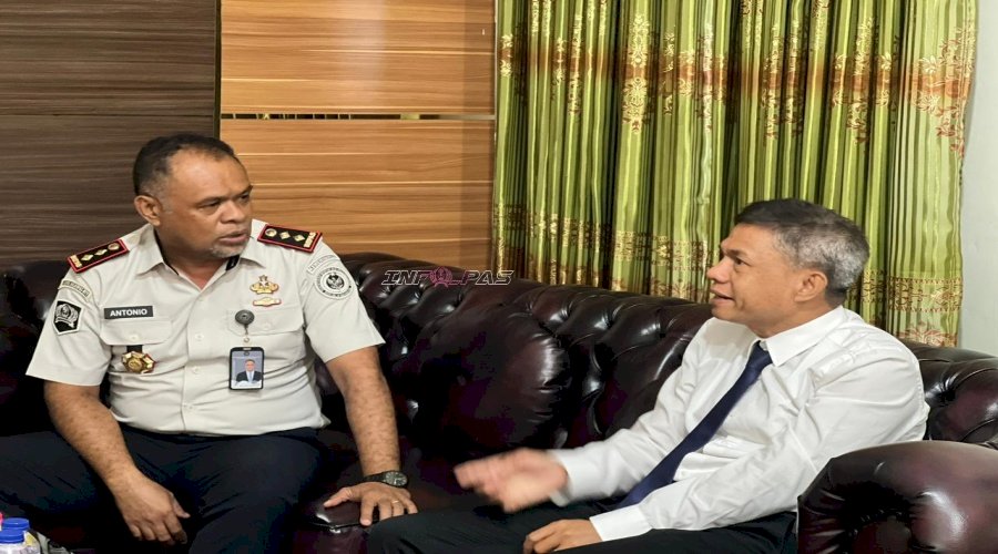 Perkuat Sinergi APH, Kalapas Atambua Audiensi dengan Ketua PN Atambua