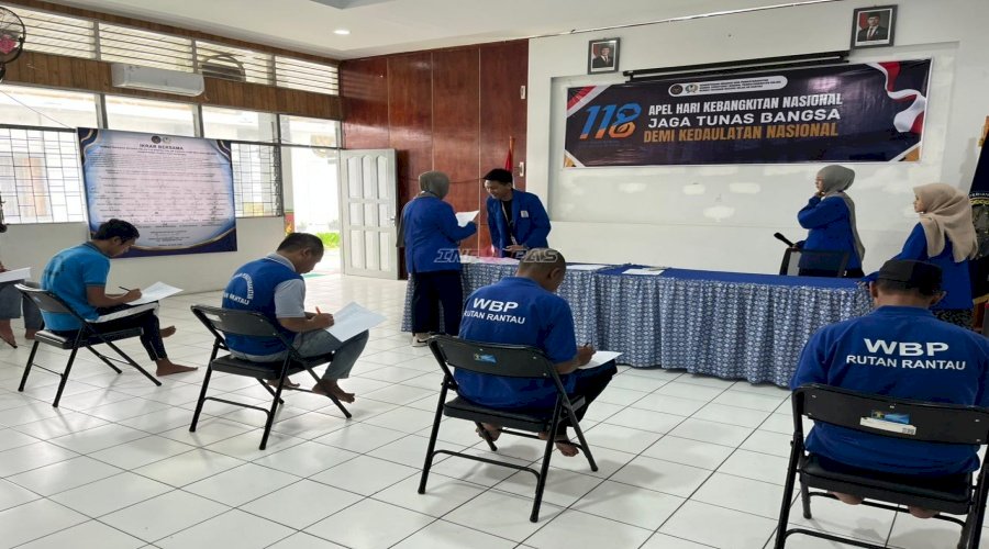 Warga Binaan Rutan Rantau Ikuti Lomba Cerdas Cermat dan Praktik Azan