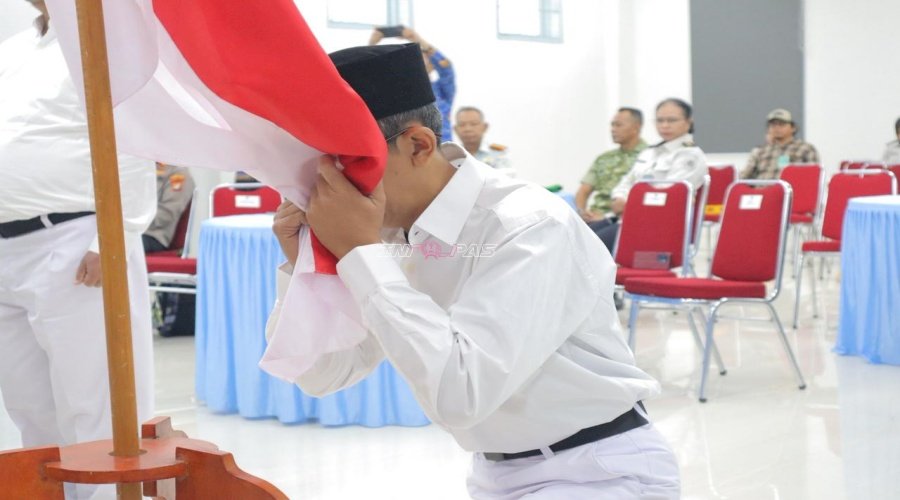 Lapas Kelas I Tangerang Gelar Ikrar Setia NKRI bagi Empat Warga Binaan Terorisme di Hari Kebangkitan Nasional