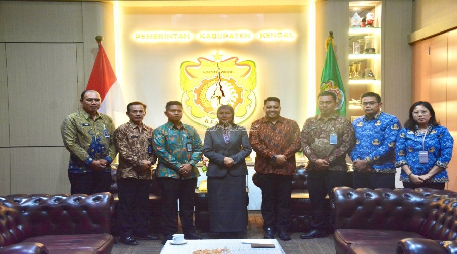 Perkuat Kolaborasi Strategis, Kepala Lapas Terbuka Kendal Jalin Silaturahmi dengan Bupati Kendal