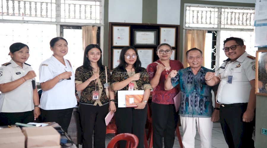 Klinik Lapas Tabanan dan Dinkes Prov. Bali Perkuat Kolaborasi Kesehatan lewat Pembinaan Teknis