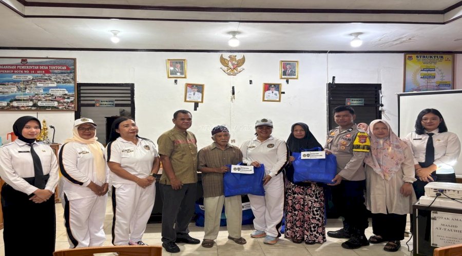 Lapas Luwuk Salurkan Bansos dan Hasil Pertanian Warga Binaan untuk Masyarakat