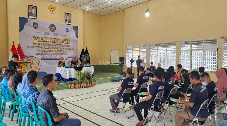 Lapas Pangkalpinang Olah Nanas Jadi Produk Bernilai Ekonomi lewat Program Kelurahan Binaan