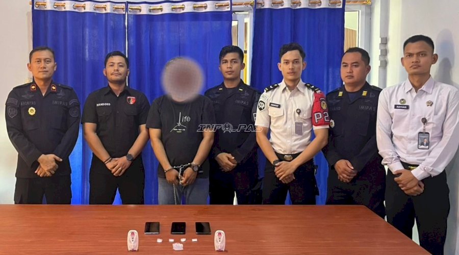 Sinergi Pemasyarakatan dan Kepolisian Gagalkan Upaya Penyelundupan Narkoba ke Rutan Sambas