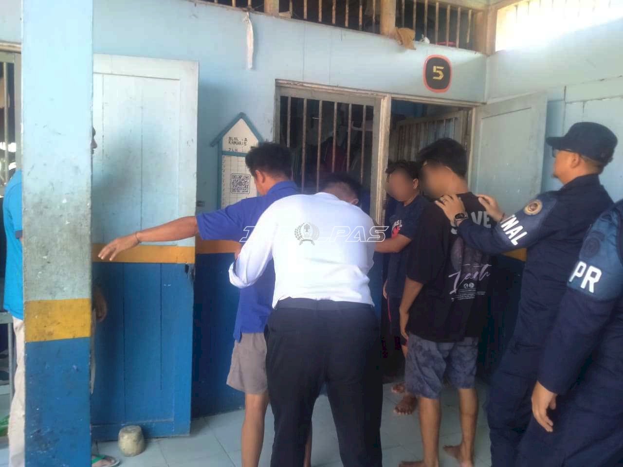 Rutan Marabahan Perkuat Deteksi Dini lewat Razia Rutin Blok Hunian