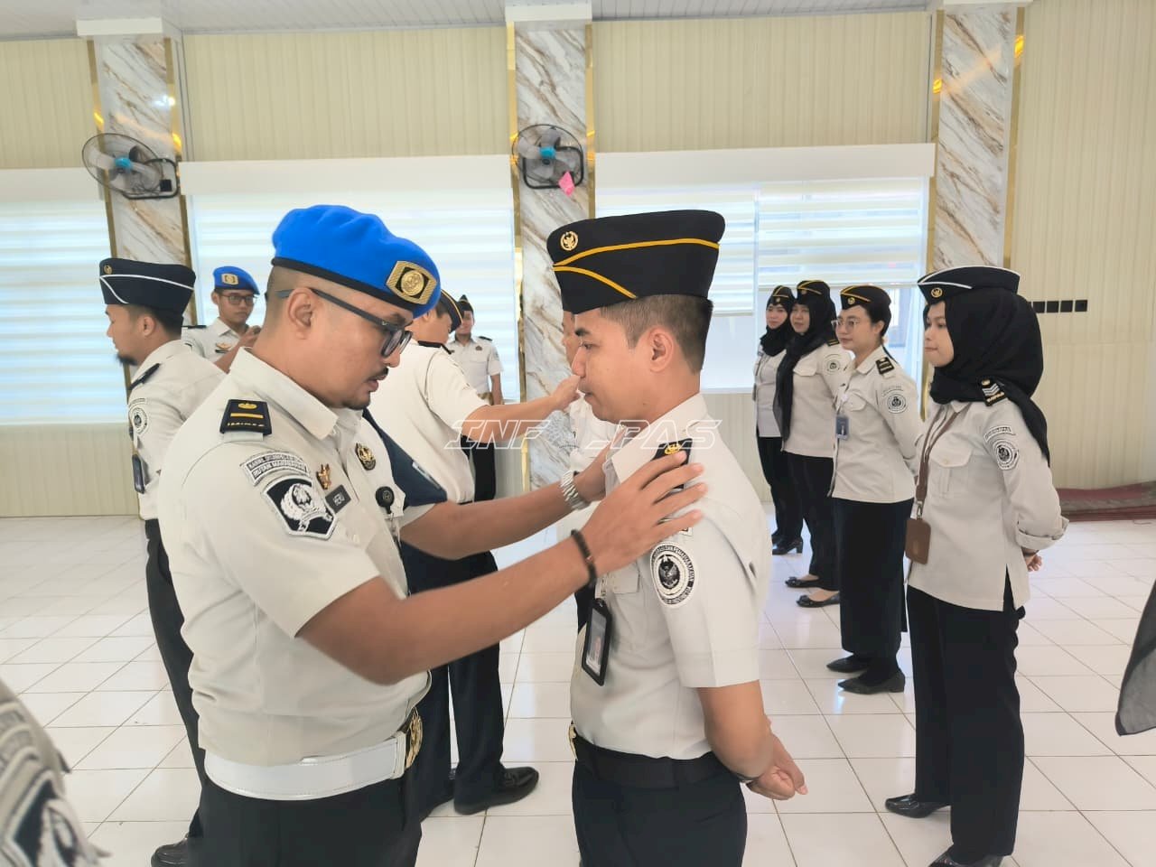 Rutan Marabahan Gelar Sidak Atribut dan Kerapian, Perkuat Disiplin dan Profesionalisme Petugas