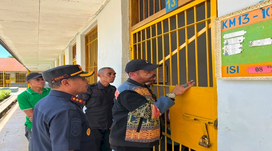 Hari Libur, Kakanwil Ditjenpas NTT Pastikan Stabilitas Keamanan dan Pembinaan di Lapas Waingapu