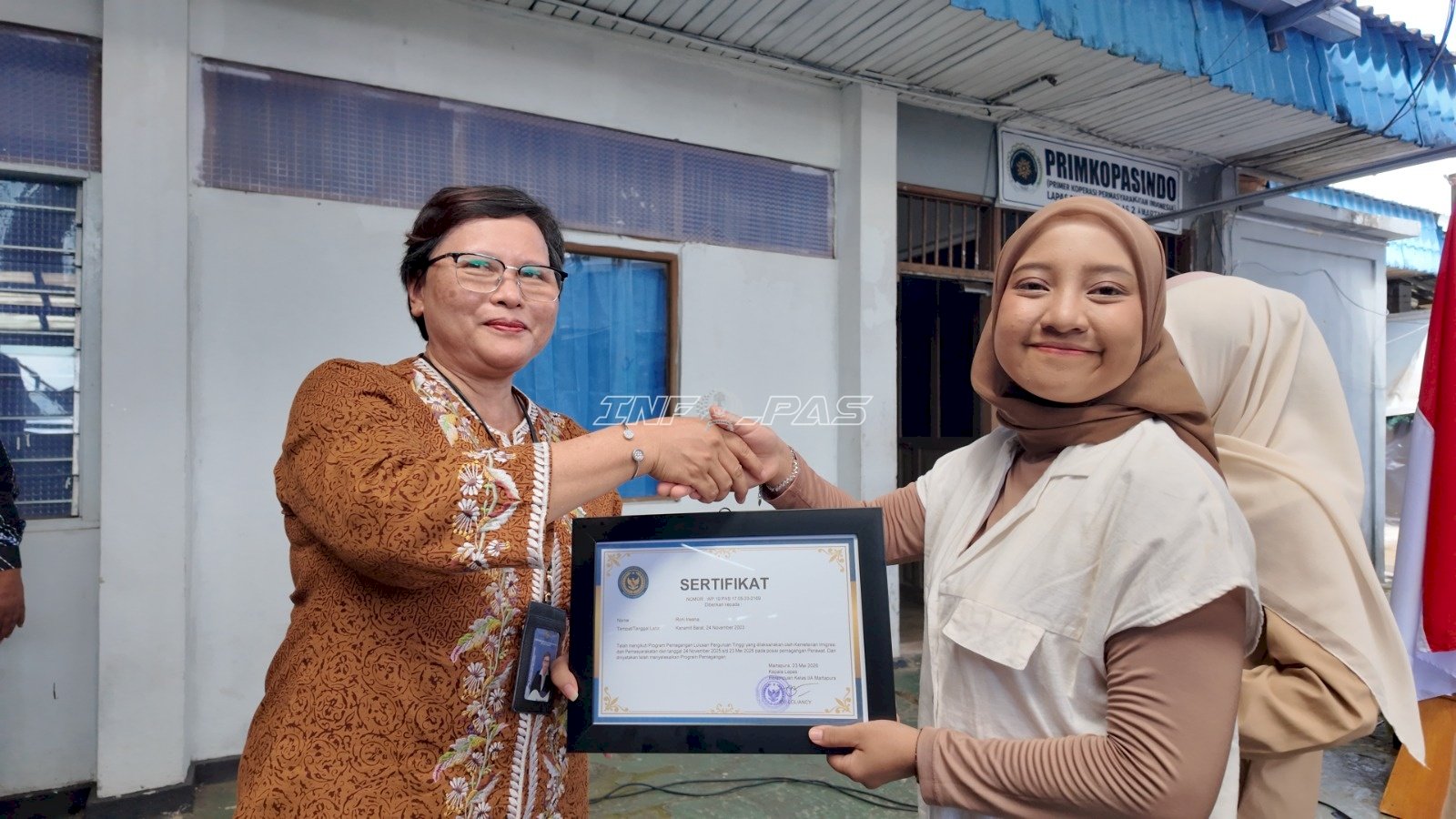 Lapas Perempuan Martapura Gelar Pemaparan Inovasi dan Pelepasan Peserta Magang Hub Kemnaker