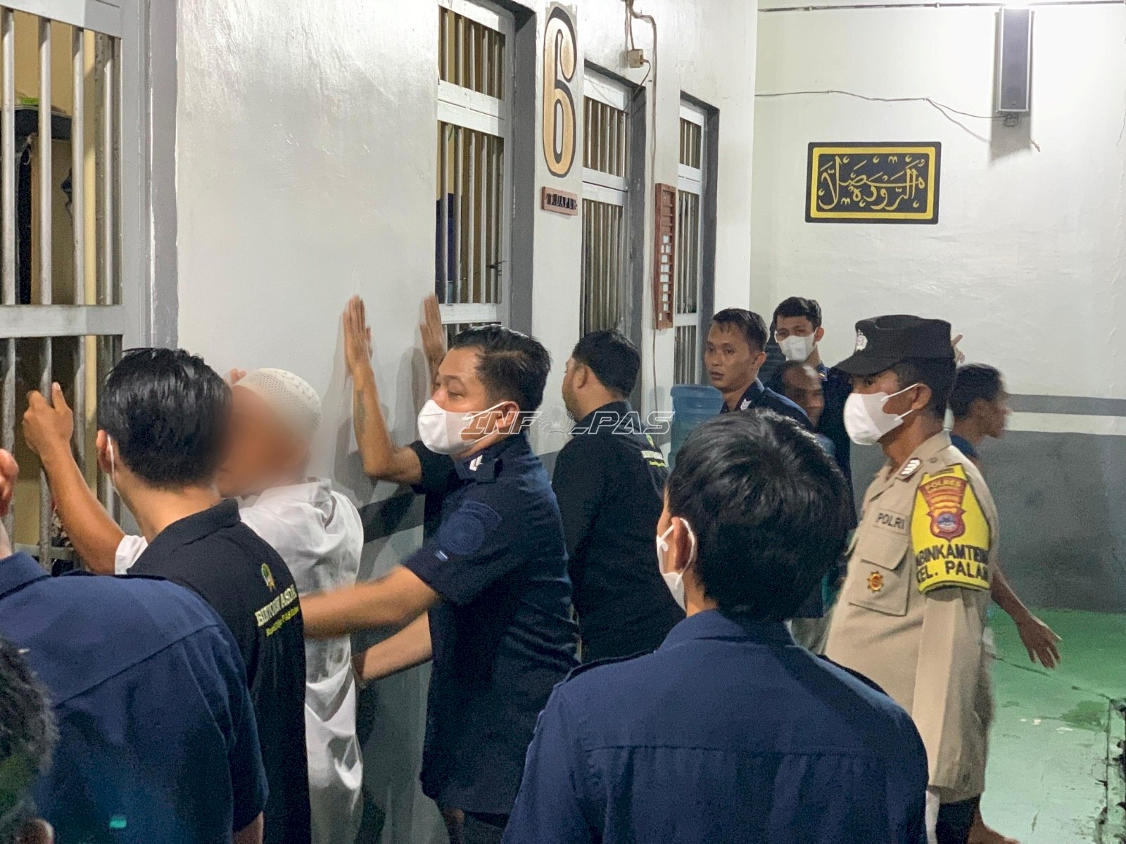 Lapas Banjarbaru Perkuat Pengawasan lewat Razia Gabungan bersama TNI-Polri