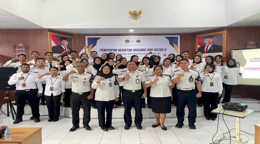 Rutan Ambon Akhiri Program Magang Hub Batch II dengan Apresiasi