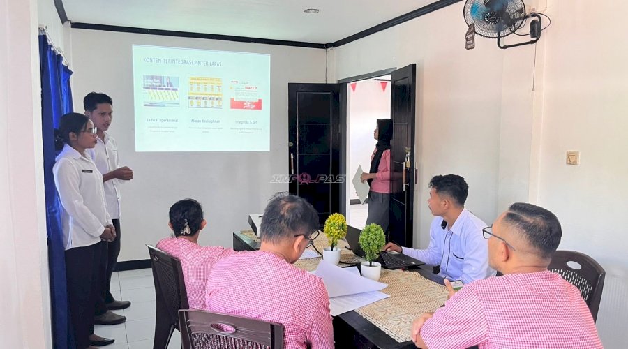 Lapas Wahai Apresiasi Kontribusi Peserta Magang lewat Inovasi PINTER dan Kader Duta Sehat