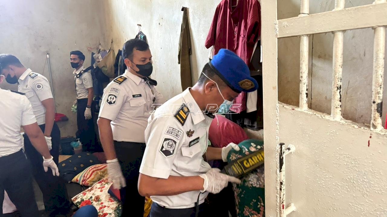 Deteksi Dini Gangguan Kamtib, Lapas Muara Tebo Gelar Razia Insidentil bersama APH
