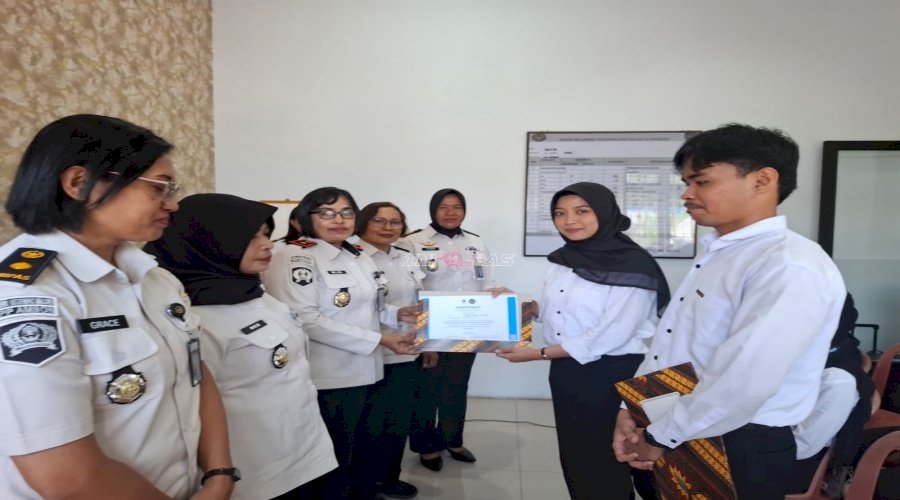 Lapas Perempuan Ambon Lepas Peserta Magang Batch II Kemenaker
