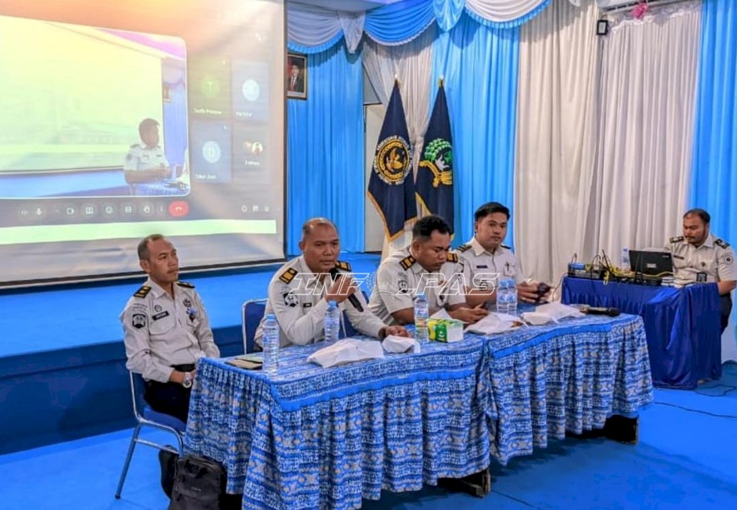 Ikuti Sosialisasi Aplikasi Jamilo, Bapas Banjarmasin Dukung Reintegrasi Sosial Pemasyarakatan
