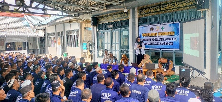 Rutan Kandangan Gelar Penyuluhan Hantavirus, Tekankan Pencegahan di Lingkungan Hunian