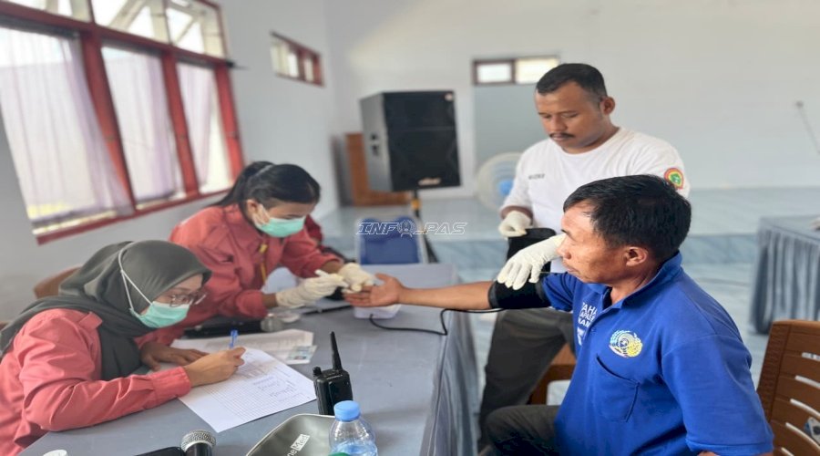 Waspada Hantavirus, Lapas Namlea dan Puskesmas Sawa Gelar Sosialisasi dan Cek Kesehatan 