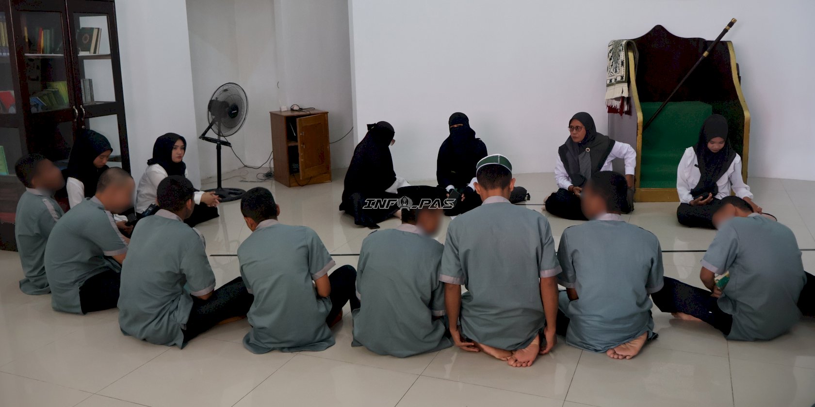 LPKA Ambon Perkuat Pembinaan Mental Anak Binaan lewat Penyuluhan Agama Islam