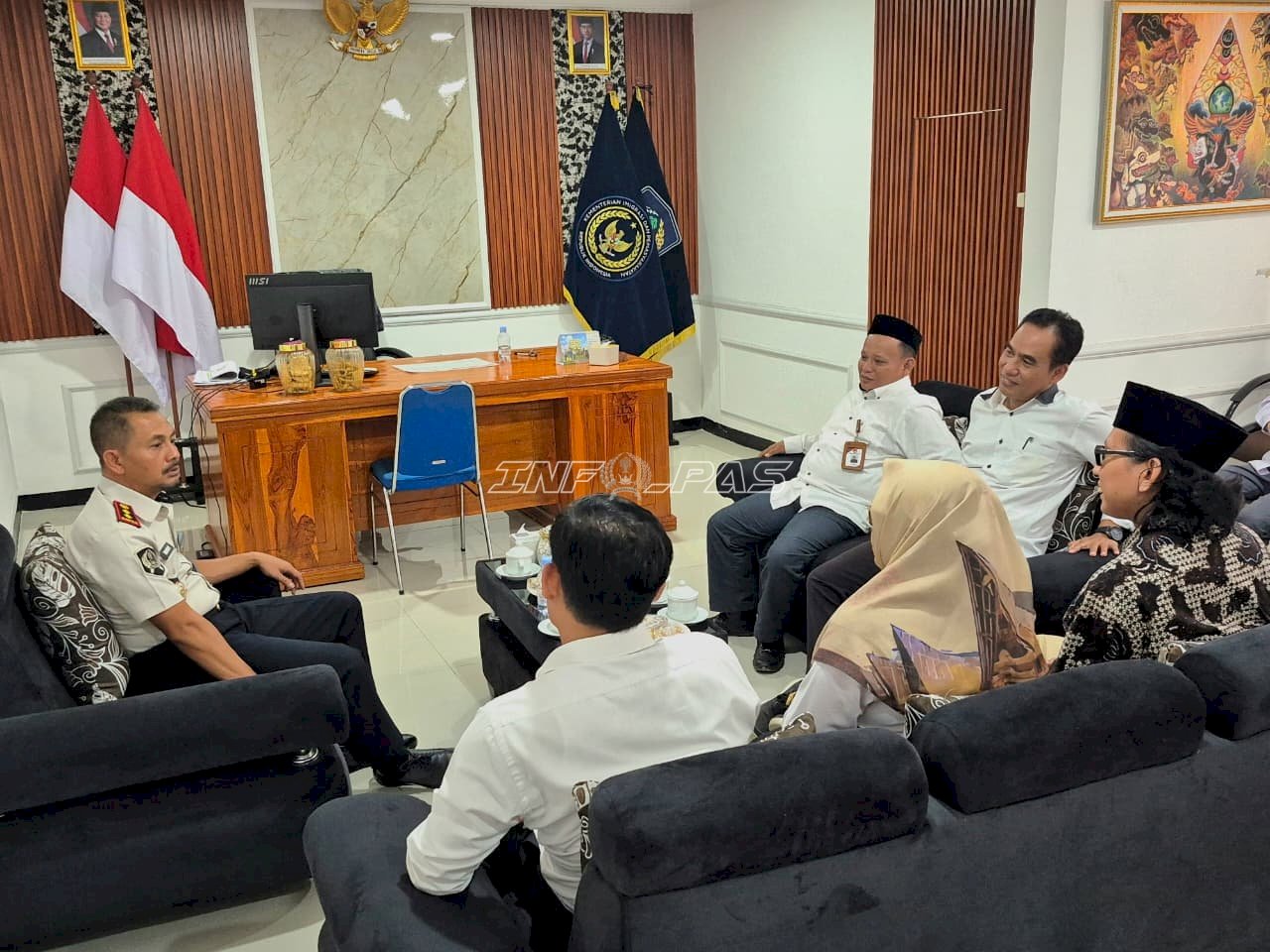 Lapas Brebes Terima Kunjungan KPU, Perkuat Sinergi Pemutakhiran Data Pemilih Berkelanjutan