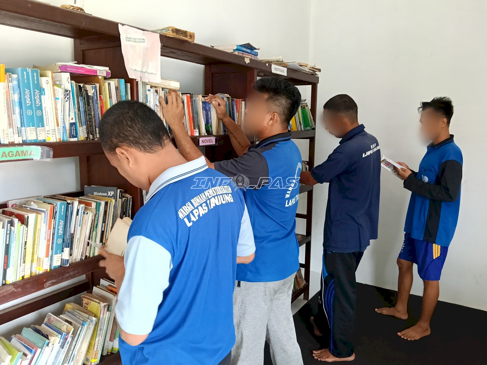Budaya Literasi Tumbuhkan Minat Baca Warga Binaan Lapas Tanjung