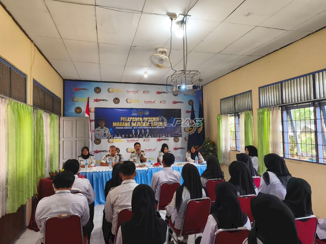 Bapas Amuntai Lepas Peserta Magang Kemnaker, Bekali Pengalaman Berharga