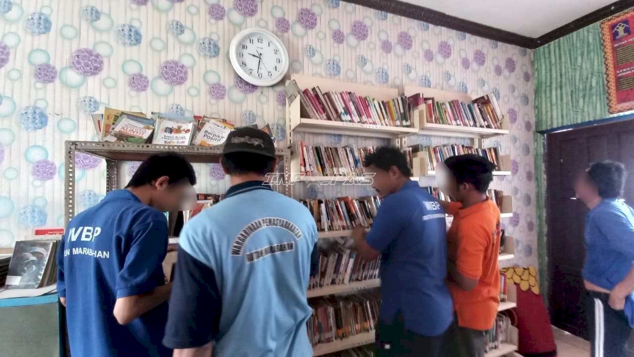 Perpustakaan Rutan Marabahan Jadi Sarana Belajar dan Hiburan Warga Binaan