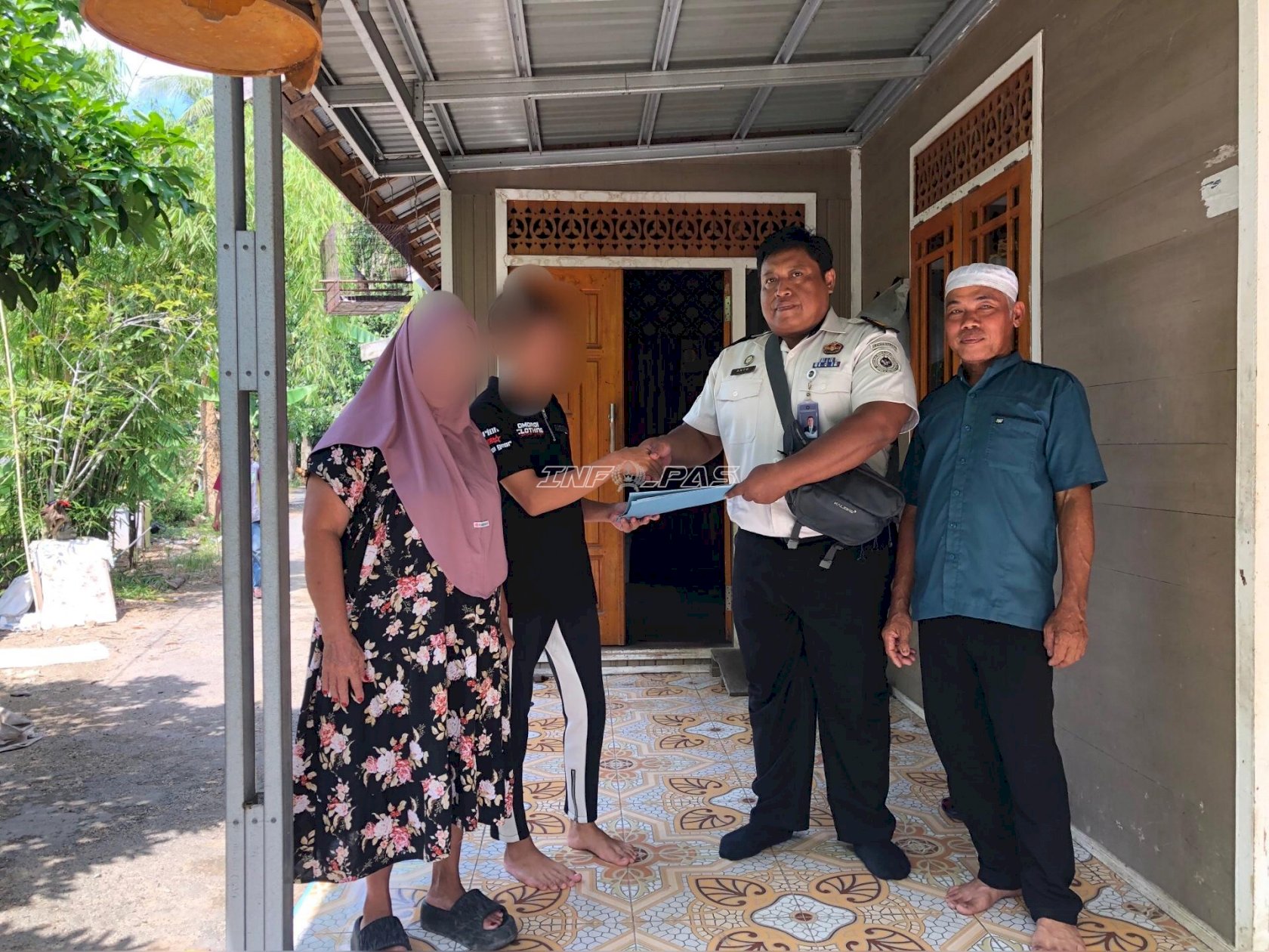 Selesaikan Pelayanan Masyarakat, ABH Terima Pengakhiran Bimbingan dari Bapas Amuntai