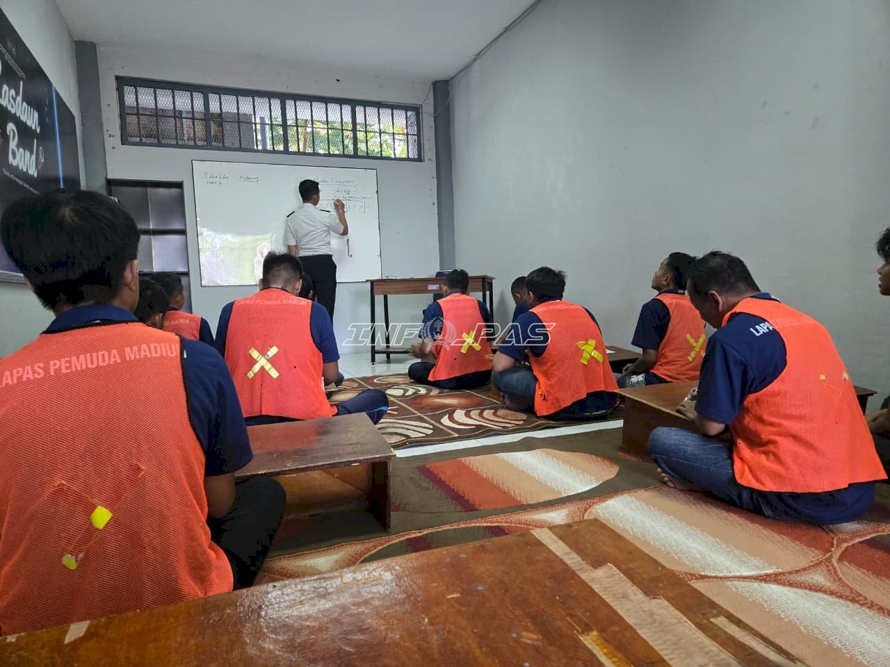 Penuhi Hak Pendidikan, Lapas Pemuda Madiun Fasilitasi Paket C bagi Warga Binaan