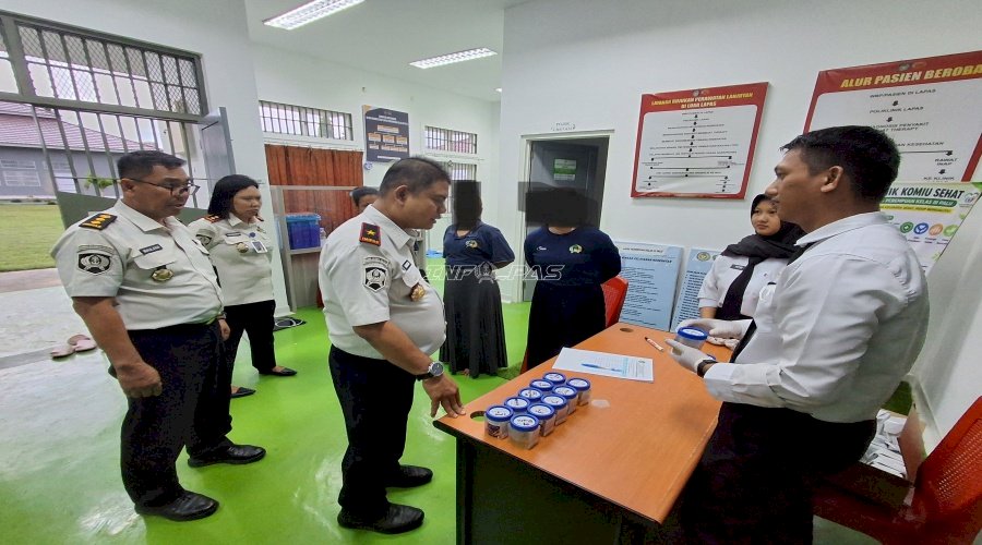 Kanwil Ditjenpas Sulteng Gelar Razia Serentak di Lapas Perempuan dan LPKA Palu