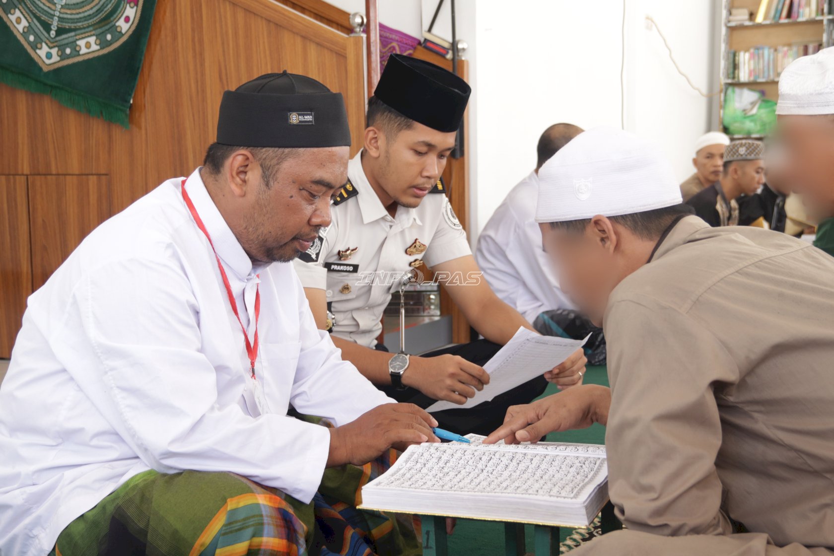 Bangun Semangat Perubahan, Rutan Pelaihari Gelar Pembinaan TPA bagi Warga Binaan