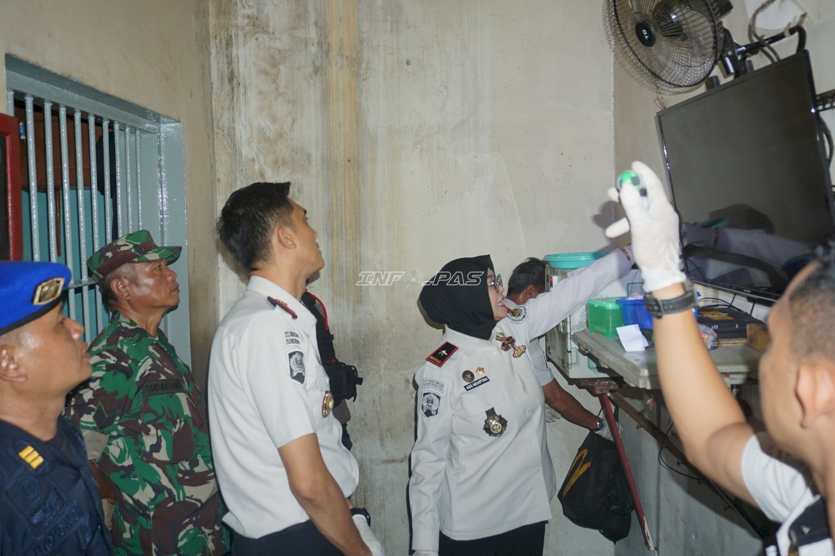 Terima Kunjungan Kakanwil Ditjenpas Babel, Lapas Tanjungpandan Perkuat Komitmen Zero Halinar
