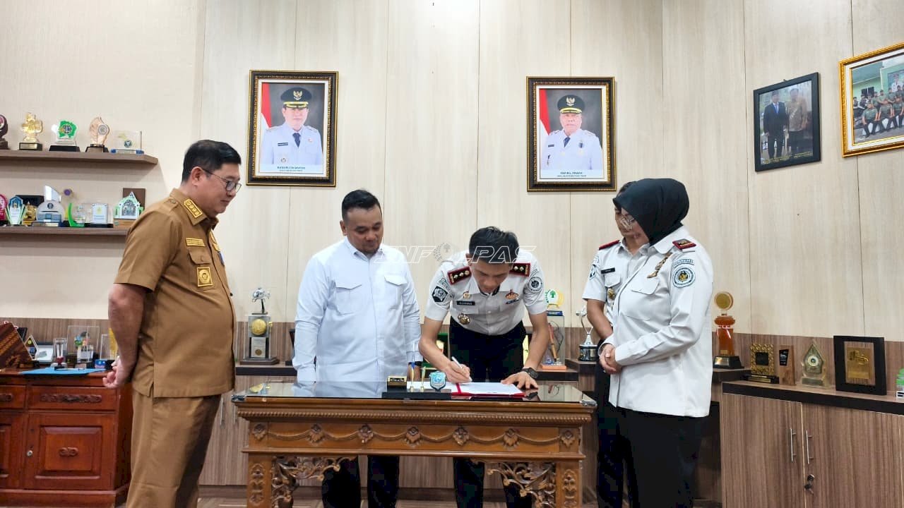 Kembangkan Fasilitas Pemasyarakatan, Lapas Tanjungpandan Terima Sertipikat Tanah Hibah Pemda Belitung Timur