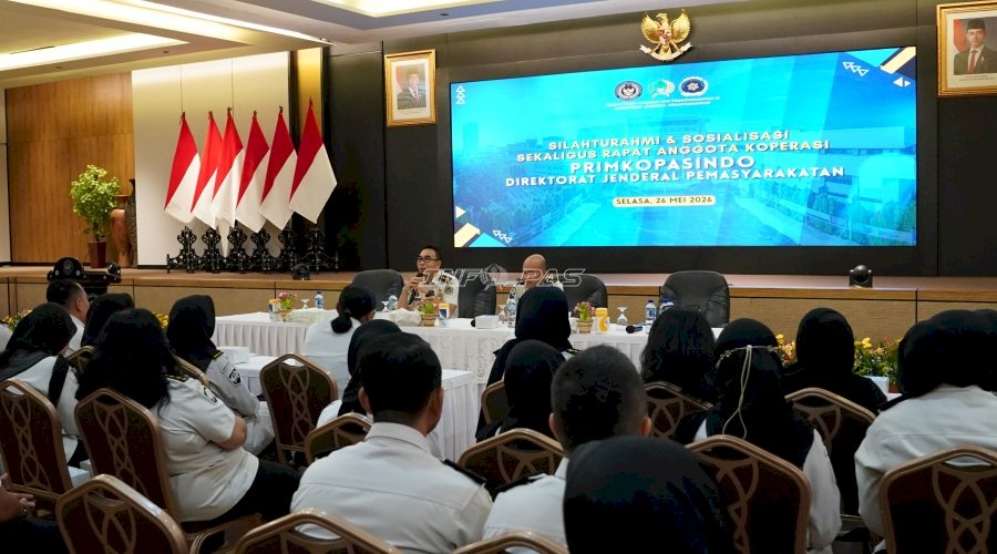 Dorong Kesejahteraan Pegawai Pemasyarakatan, Primkopasindo Paparkan Program Kerja Tahunan 