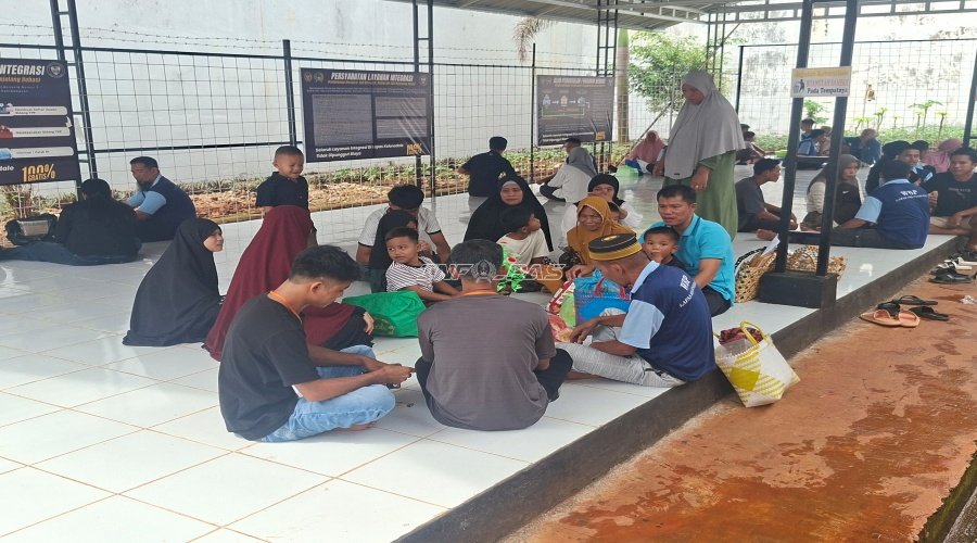 Rindu yang Terbayar di Hari Raya, Lapas Kolonodale Gelar Besukan Khusus Iduladha 1447 H