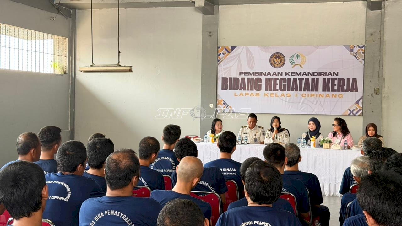 Lapas Kelas I Cipinang Perkuat Pembinaan Kemandirian Melalui Pelatihan Tata Boga Berbasis Industri