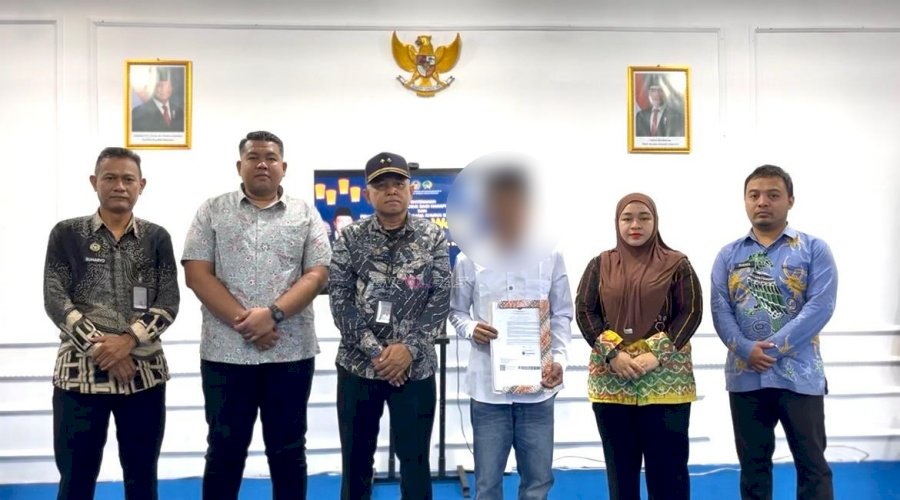 Momentum Waisak, Lapas Kotabaru Serahkan RK kepada Warga Binaan Buddha
