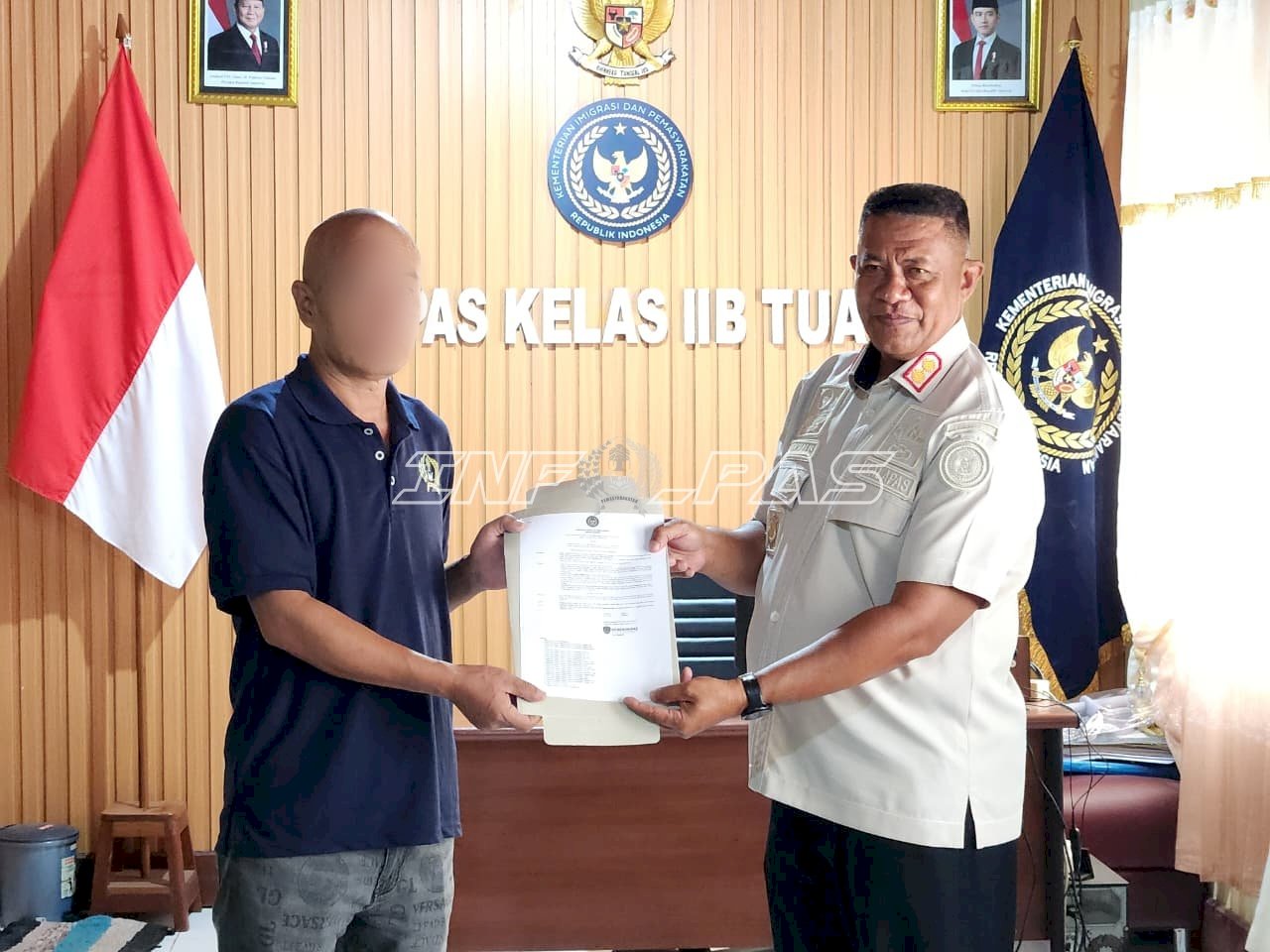 Hari Raya Waisak, Satu Warga Binaan Lapas Tual Terima Remisi Khusus