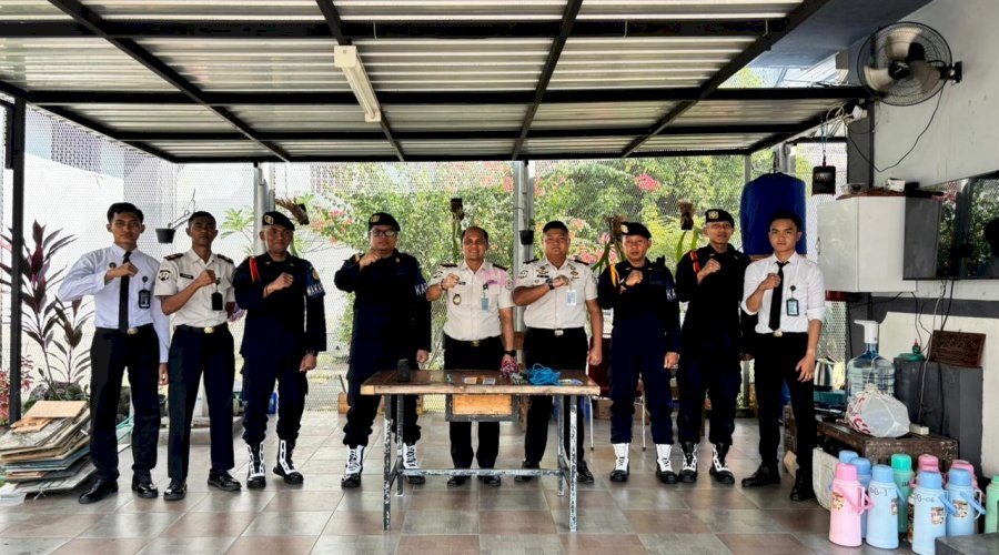 Komitmen Zero Halinar, Lapas Pemuda Madiun Kembali Gelar Razia Insidentil 
