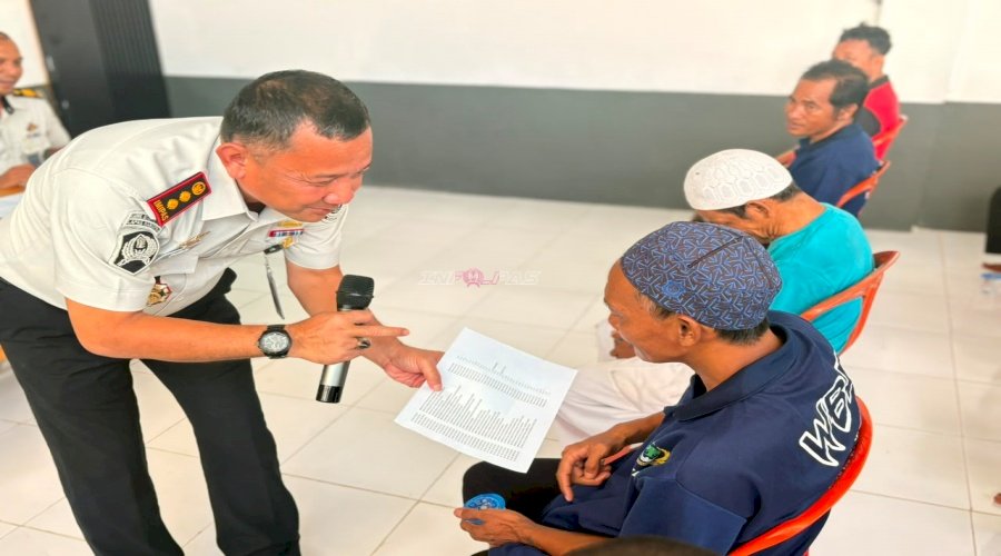 Lapas Narkotika Karang Intan Sosialisasikan Program Baca Tulis bagi Warga Binaan