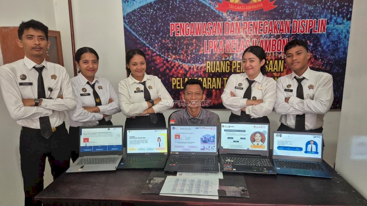 Lima CASN LPKA Ambon Lulus Latsar, Fine Tuhumury Raih Peringkat Pertama
