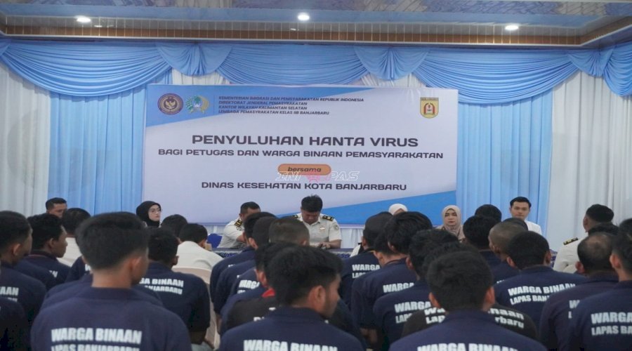 Lapas Banjarbaru dan Dinkes Kota Banjarbaru Perkuat Kewaspadaan lewat Penyuluhan Hantavirus 
