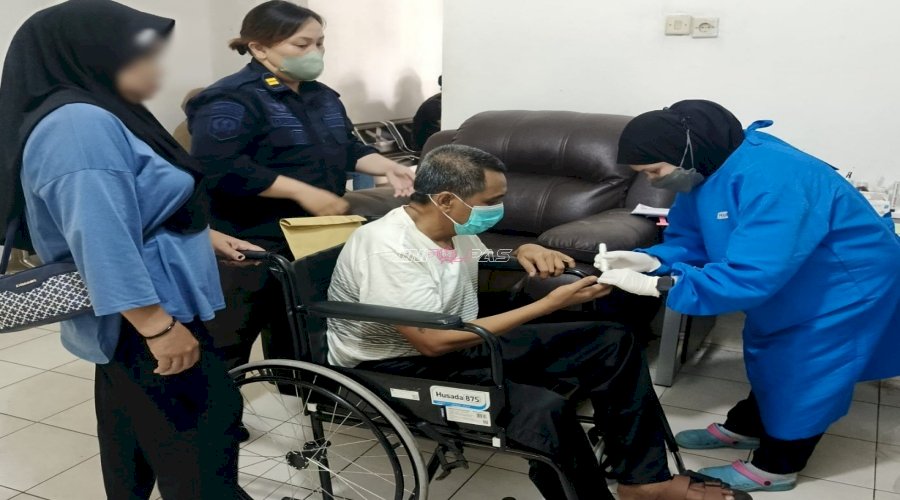 Lapas Banjarmasin Fasilitasi Warga Binaan Penderita TBC Kontrol Kesehatan di RS Tentara Tk. III Dr. R. Soeharsono