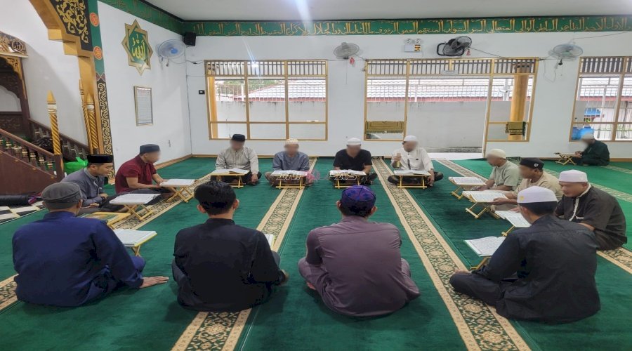 Ayat Demi Ayat, Warga Binaan Lapas Tanjung Bangun Karakter lewat Tadarus Al-Qur'an